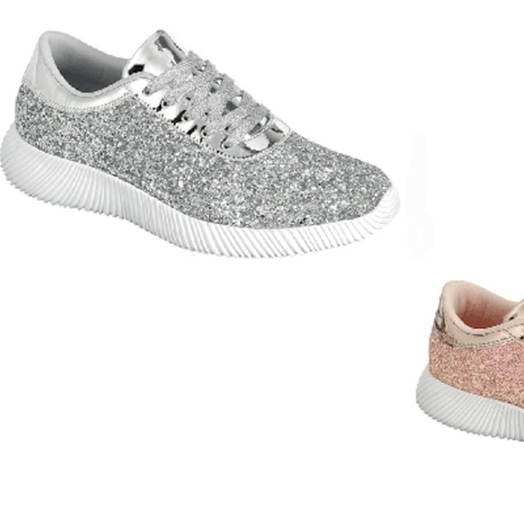 forever glitter tennis shoes